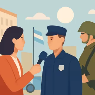 Interpol advierte sobre red que recluta ex policías y militares argentinos para el conflicto en Ucrania