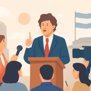 Milei denunció campaña mediática internacional contra el crecimiento de Argentina