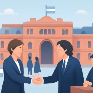 Kristalina Georgieva se reunió con Javier Milei y asistió a reunión de Gabinete ampliado en Argentina