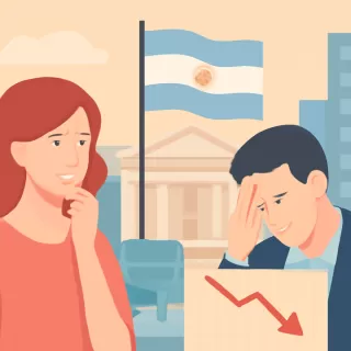 Confianza en el Gobierno de Javier Milei disminuyó 6,5% en julio, según UTDT