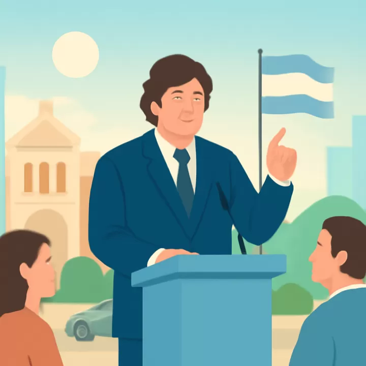 Milei anuncia que energía y minería financiarán la eliminación de retenciones en la Rural