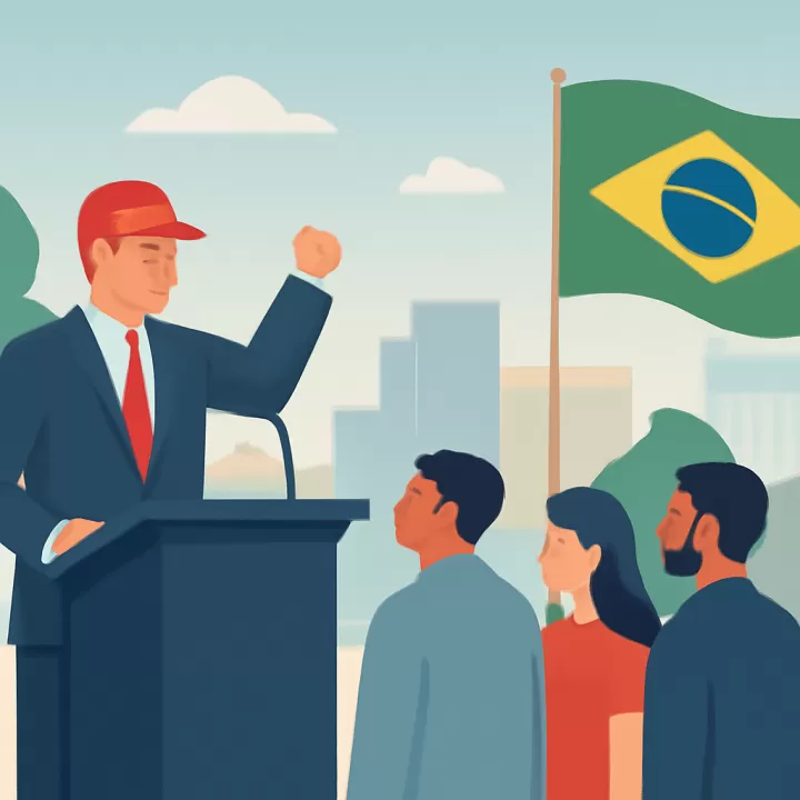 Operaciones electorales de apoyo a Trump en Brasil
