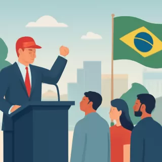 Operaciones electorales de apoyo a Trump en Brasil