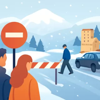 Corte total de la Ruta 40 entre Bariloche y El Bolsón por nevadas
