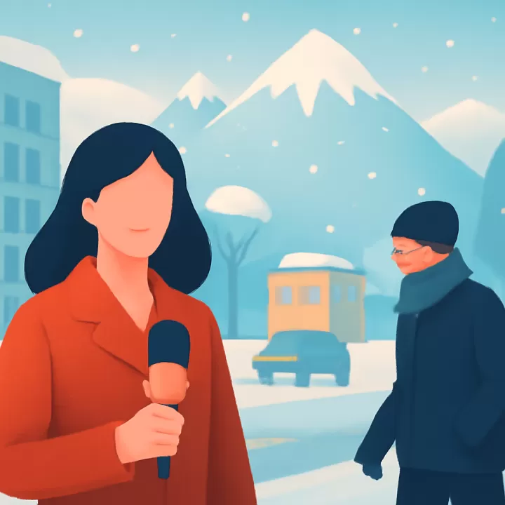 Alerta por nieve y temperaturas de hasta 6° bajo cero en Bariloche esta semana