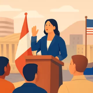 Keiko Fujimori asume la presidencia de Perú con compromiso de mano dura y alineamiento con EE.UU.