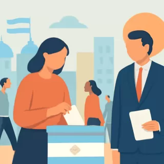 Encuesta revela que el voto en contra de Milei supera al antiperonista en Argentina