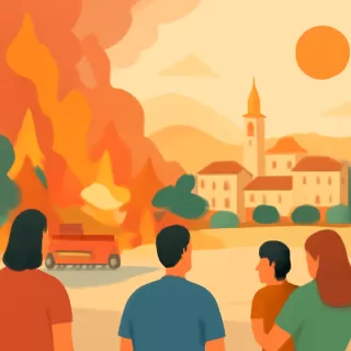 Incendios en España: horas decisivas para combatir las llamas ante ola de calor con picos de 40 grados