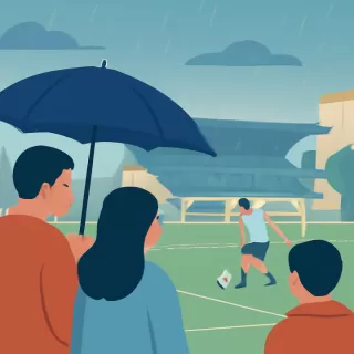 La final del fútbol libre de la Liga Quetrihue fue postergada por mal clima