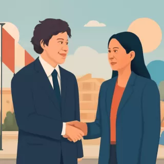 Milei busca consolidarse como líder de la derecha en América Latina con apoyo de Keiko Fujimori