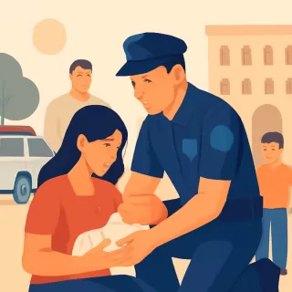 Policías de San Juan salvaron a 17 bebés y niños en 2026