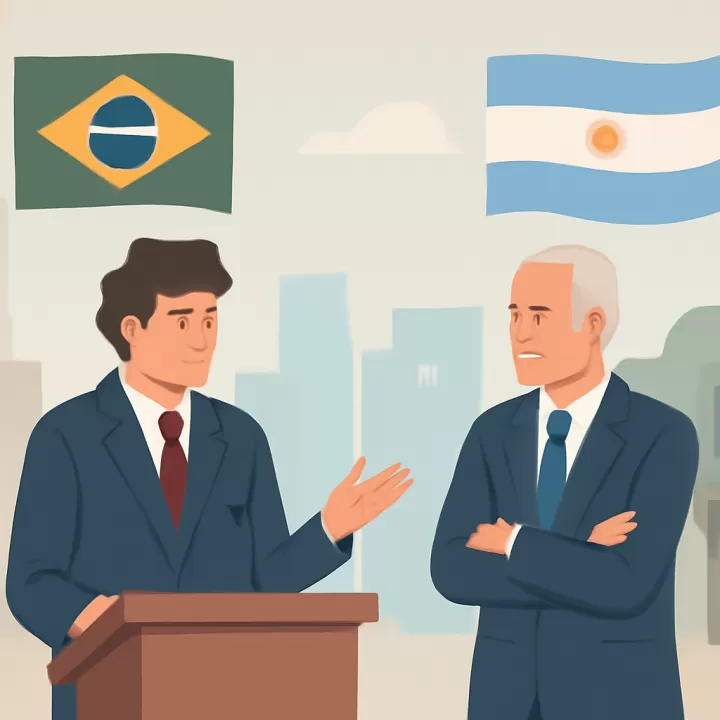Tensión diplomática entre Brasil y Argentina por acusaciones de Javier Milei contra Lula