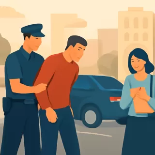 Detuvieron a un hombre tras el robo de una cartera en un estacionamiento de City Bell