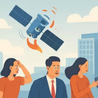 Satélite privado LINK pierde control durante misión para asistir al telescopio Swift de la NASA