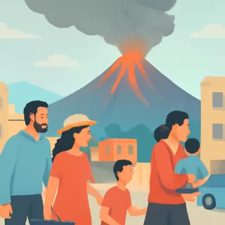 Alerta roja en Guatemala por fuerte erupción del volcán de Fuego que obliga a evacuar aldeas