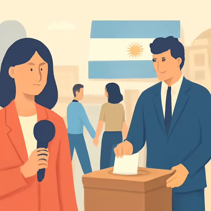 Encuesta revela que la mayoría de argentinos quiere un cambio de gobierno y Milei lidera las preferencias