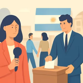 Encuesta revela que la mayoría de argentinos quiere un cambio de gobierno y Milei lidera las preferencias