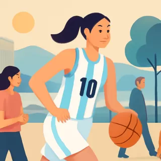 Sol Castro, de Río Colorado, integra la Selección Argentina femenina de básquet