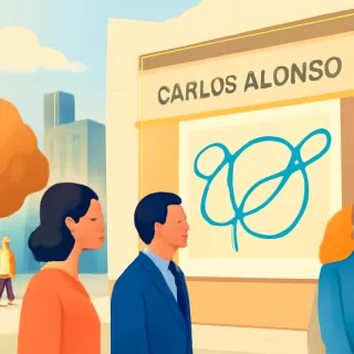 El Museo Carlos Alonso presenta la exposición «Solo un hilo azul» de Inés Díaz Saubidet