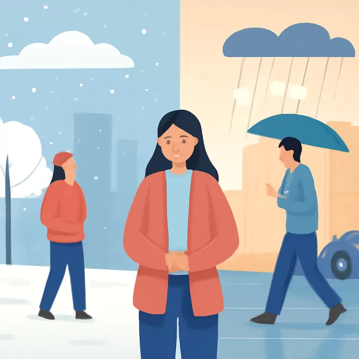 Frente frío genera nevadas en Neuquén y lluvias en el Alto Valle el 5 de agosto