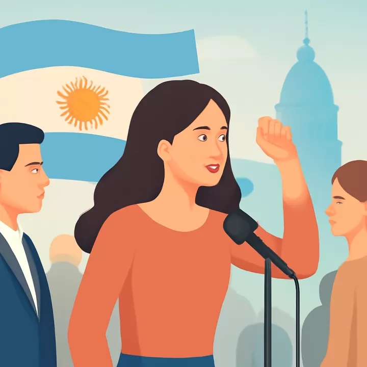 Tini Stoessel rechazó la ley de tierras de Milei: "La patria no se vende"