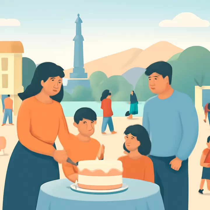 Mendoza celebra el Día de la Niñez con actividades y torta solidaria en Plaza Independencia