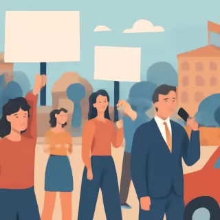 Marcha en Posadas contra proyecto de ley sobre propiedad privada