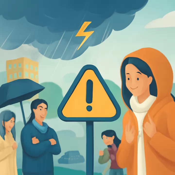 Advertencia por tormentas y brusco descenso de temperaturas en Misiones a partir del 6 de agosto
