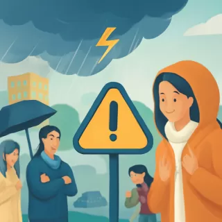 Advertencia por tormentas y brusco descenso de temperaturas en Misiones a partir del 6 de agosto