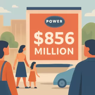 Powerball ofrece un premio acumulado de 856 millones de dólares para el sorteo del 8 de agosto