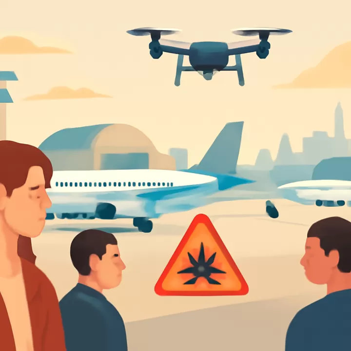 Incidentes con drones explosivos en aeropuerto de Leipzig, Alemania, generan sospechas sobre Rusia