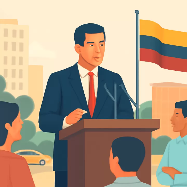 Abelardo de la Espriella, candidato presidencial colombiano, anuncia medidas firmes contra la izquierda