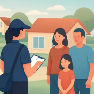 Operativo de censo a familias de la zona norte de Gualeguaychú por prevención ante El Niño