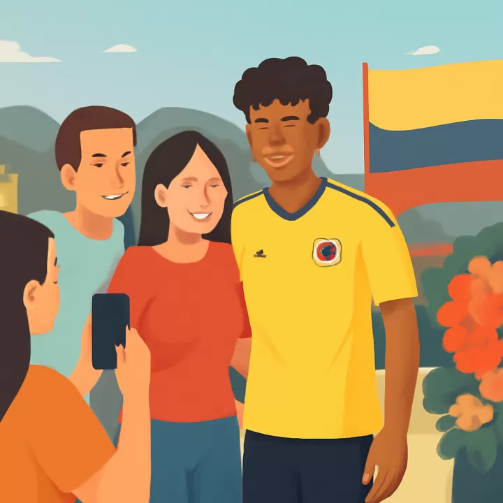 Lamine Yamal visitó Medellín y compartió con hinchas durante la Feria de las Flores