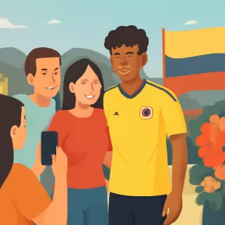 Lamine Yamal visitó Medellín y compartió con hinchas durante la Feria de las Flores