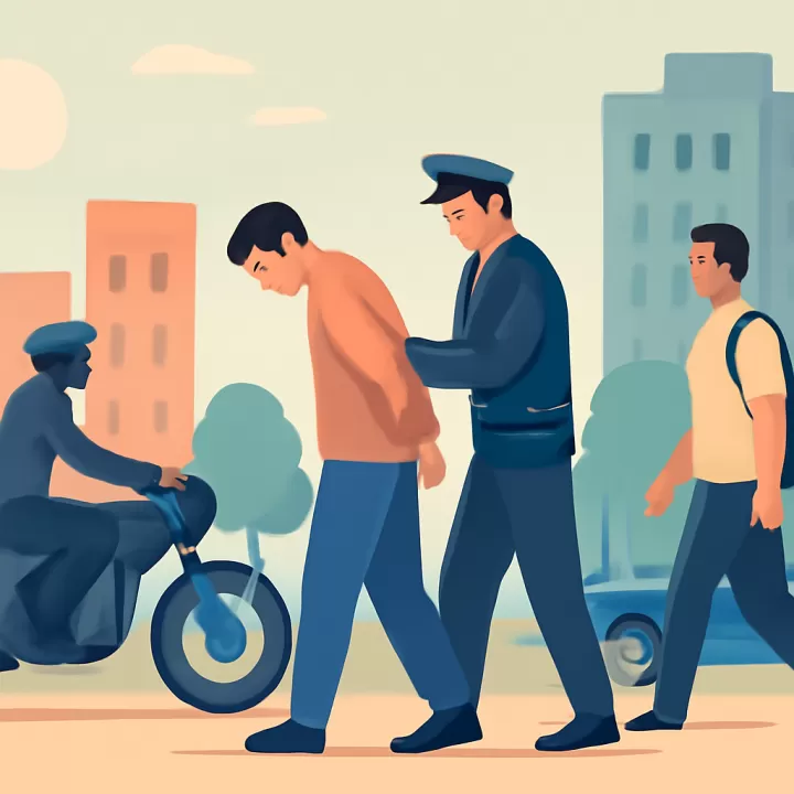 Detienen a dos motochorros tras robo de mochila con dinero en Palermo