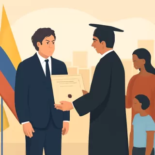 Javier Milei recibe doctorado honoris causa en Administración en Colombia