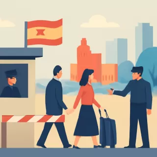 España implementa controles fronterizos temporales para viajeros procedentes de Italia