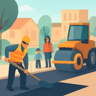 En Perigán asfaltarán el último tramo en los próximos días