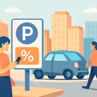 Ciudad de Mendoza implementará un 50% de descuento en estacionamiento medido digital durante la siesta