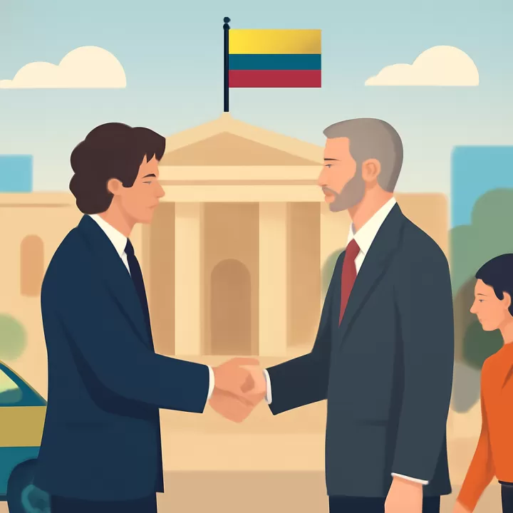 El presidente Javier Milei se reunió con el rey Felipe VI de España en Colombia