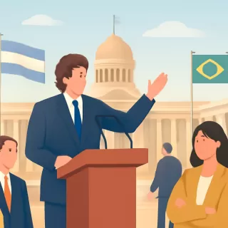 Conflictos políticos y diplomáticos marcan la gestión de Javier Milei en Argentina