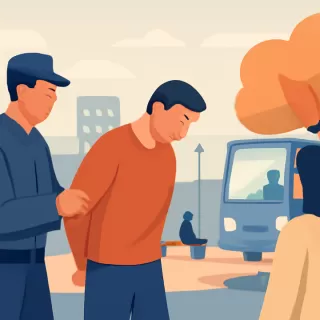 Detienen a hombre que se quitó la tobillera electrónica y rompió el arresto domiciliario en Gaiman