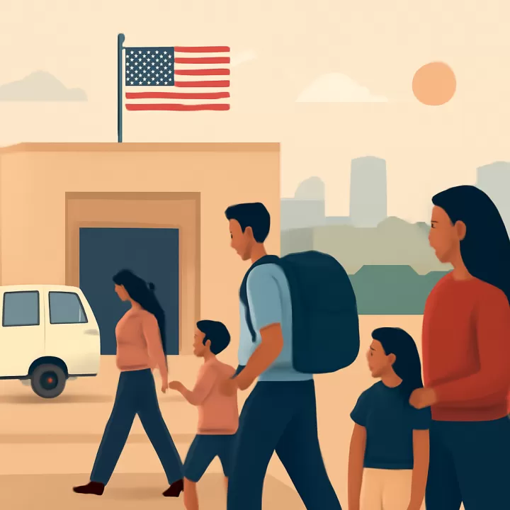 Récord mensual de detenciones de migrantes en Estados Unidos durante julio