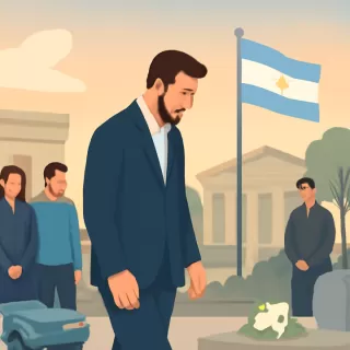 Lionel Messi viajó a Rosario para despedir a su padre
