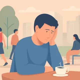 Persona reconoce no tener amigos íntimos y analiza su vida social